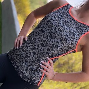 Lace tank top